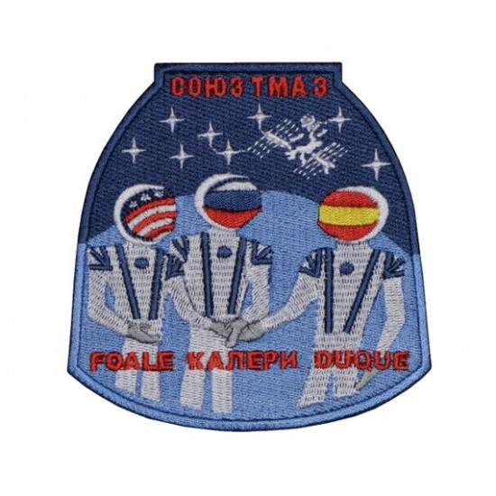   Soyuz TMA-3 Soviet Space Programme Handmade Cosmos Patch