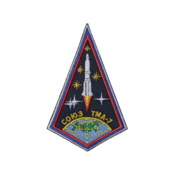 Soviet Soyuz TMA-7 Space Programme   Sleeve Patch #2 Soviet Soyuz TMA-7 Space Programme   Sleeve Patch #2