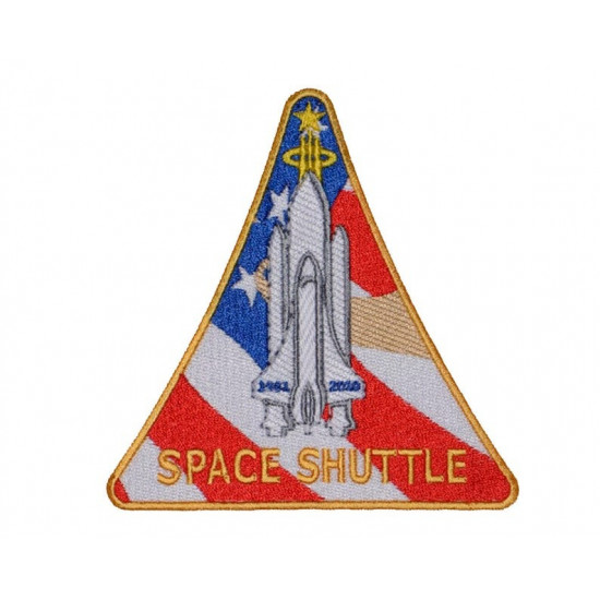 USA Embroidery SPACE SHUTTLE 1981-2010 Sleeve Souvenir PATCH #2
