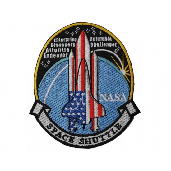USA Space Shuttle Enterprise NASA Atlantis Columbia Sleeve Sew-on Patch