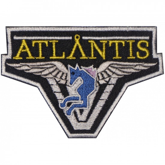 Patch à coudre à manches brodées à coudre Stargate USA Atlantis