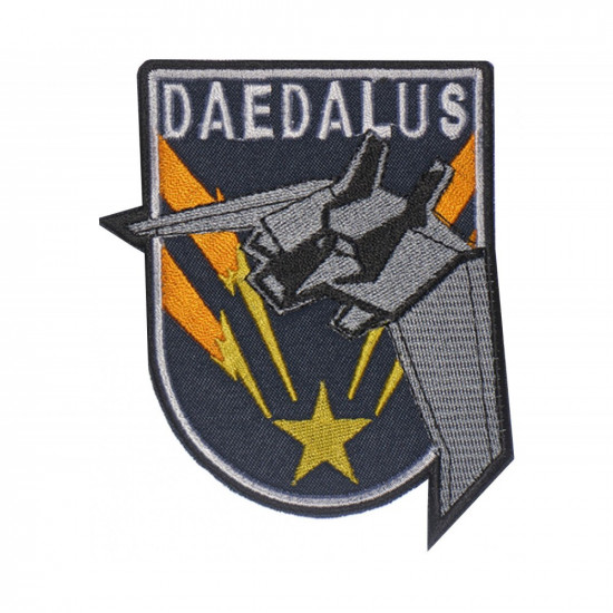 Parche espacial Stargate See-on Daedalus bordado Space