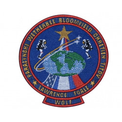 Sowjetische Raumfähre STS-86 - MIR-Programm Aufnäher mit Stickerei Sowjetische Raumfähre STS-86 - MIR-Programm Aufnäher mit Stickerei