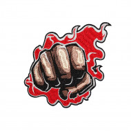 One Punch Man Anime Logo Embroidered Sew-on / Iron-on / Velcro Patch One Punch Man Anime Logo Embroidered Sew-on / Iron-on / Velcro Patch