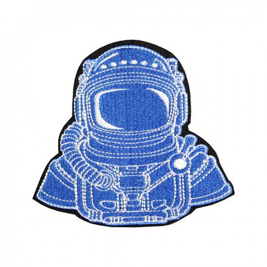 NASA Astronaut Space Mission Patch Aufnäher zum Aufnähen / Aufbügeln / Klettverschluss Vel