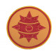 Patch de cosplay brodé rouge / bleu Demoman Team Fortress 2