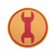 Team Fortress 2 Engineer  Sew-on Red / Blue Embroidered Game Patch Team Fortress 2 Engineer  Sew-on Red / Blue Embroidered Game Patch