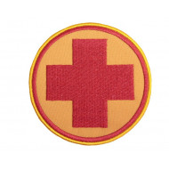 Team Fortress 2 Medic - Parche de cosplay bordado rojo cosido Team Fortress 2 Medic - Parche de cosplay bordado rojo cosido