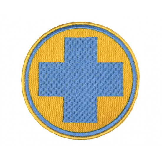 Patch de cosplay brodé rouge Team Fortress 2 Medic