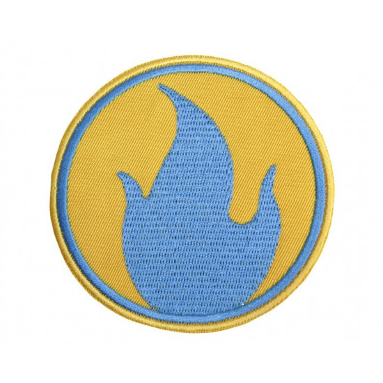 Team Fortress 2 Pyro Rot / Blau Aufnäher mit Stickerei