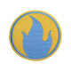 Team Fortress 2 Pyro Red / Blue Sew-on Handmade Embroidered Patch