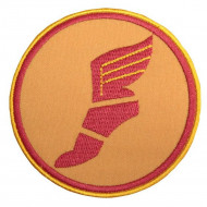 Team Fortress 2 Scout parche bordado rojo / azul para cosplay Team Fortress 2 Scout parche bordado rojo / azul para cosplay