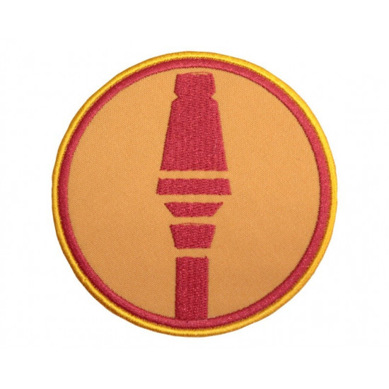 Team Fortress 2 Soldier Patch brodé rouge / bleu à coudre pour Cosplay