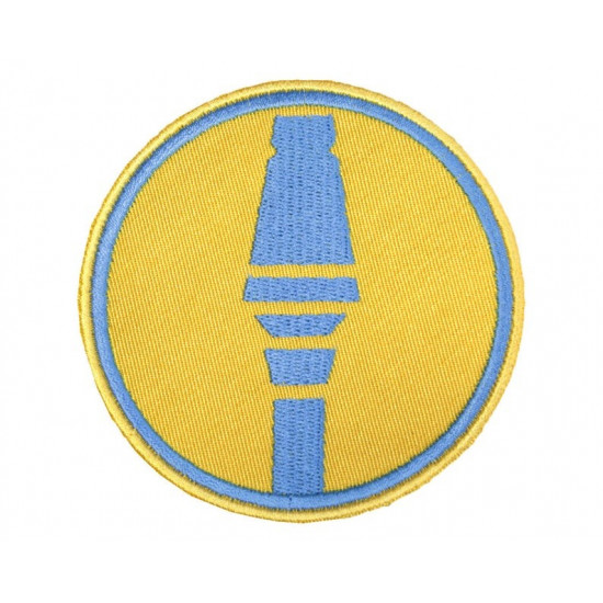 Team Fortress 2 Soldier Patch brodé rouge / bleu à coudre pour Cosplay