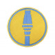 Team Fortress 2 Soldier Patch brodé rouge / bleu à coudre pour Cosplay