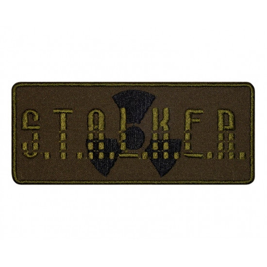 S.T.A.L.K.E.R. bande de jeu d'airsoft brodée patch à coudre à la main