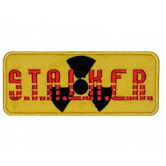 S.T.A.L.K.E.R. airsoft game strip embroidered Sew-on Handmade patch