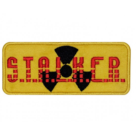 S.T.A.L.K.E.R. bande de jeu d'airsoft brodée patch à coudre à la main