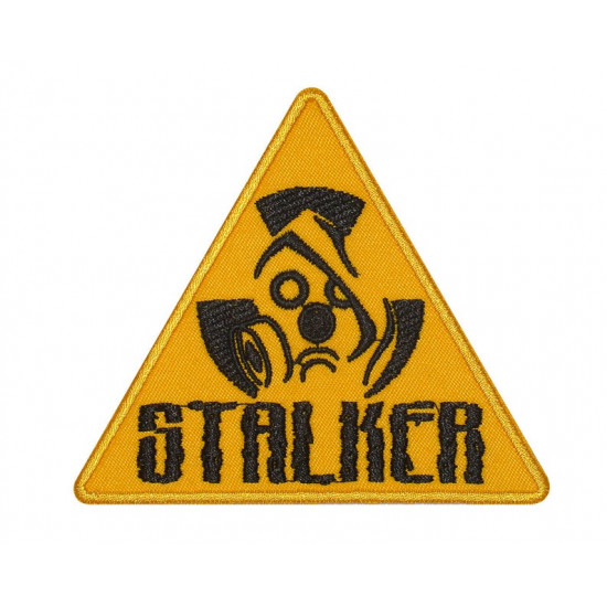 Gas mask Stalker airsoft game embroidery Sew-on Military Patch