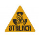 Gas mask Stalker airsoft game embroidery Sew-on Military Patch