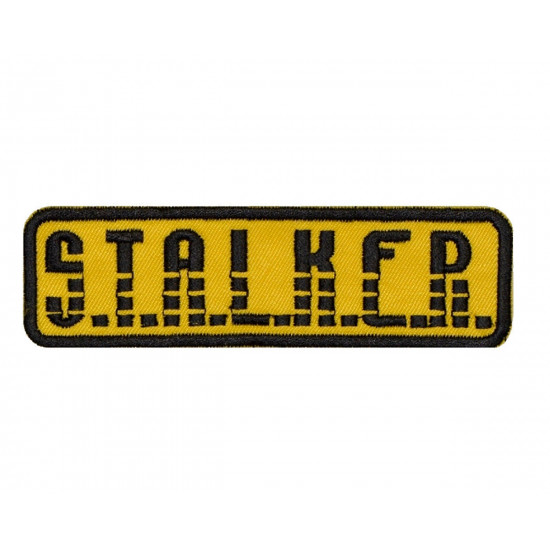 Stalker Game Strip Sew-on Handmade Airsoft Patch