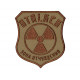 Stalker alienation zone Chernobyl radiation Sew-on Embroidery patch