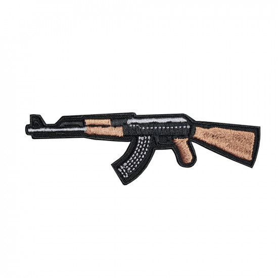AK-47 Embroidered Sew-on / Iron-on / Velcro Patch