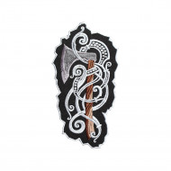 Patch brodé à coudre / thermocollant / velcro Vikings Axe Patch brodé à coudre / thermocollant / velcro Vikings Axe