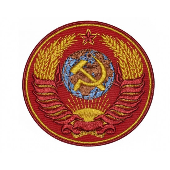 Wappen der Russischen Union Abzeichen der Sowjetunion Aufnäher
