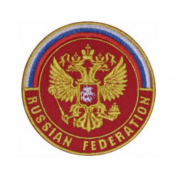 crest embroidery Soviet coat of arms Handmade patch   crest embroidery Soviet coat of arms Handmade patch