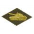 Armée de l'Union soviétique réservoirs des forces blindées patch de couture de manche de poitrine