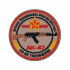 AK-47 60e anniversaire brodé patch brodé arme à coudre