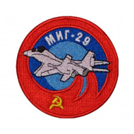 MIG-29   Jet Plane Fighter USSR Sew-on Patch MIG-29   Jet Plane Fighter USSR Sew-on Patch