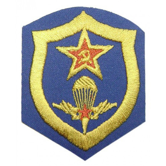 Patch militaire à coudre des Forces spéciales russes aéroportées VDV de l'armée soviétique