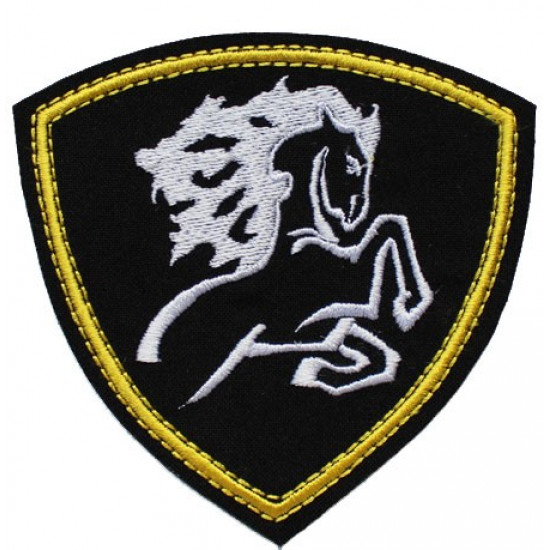 Russian Internal Troops North-Caucasian district Sew-on Handmade patch with horse