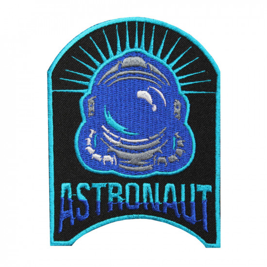 Astronaut Space Embroidered Sew-on / Iron-on / Velcro Patch