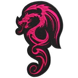 Purple Dragon Game Tattoo Besticktes Aufnähen / Aufbügeln / Klett-Patch Purple Dragon Game Tattoo Besticktes Aufnähen / Aufbügeln / Klett-Patch