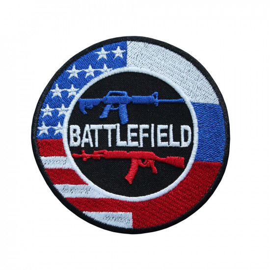 Jeu Battlefield Guns Jeu Patch à coudre / à repasser / Velcro