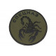 Spetsnaz SWAT Scorpion Airsoft Sew-on Handmade Patch Sign Spetsnaz SWAT Scorpion Airsoft Sew-on Handmade Patch Sign