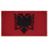 Albania Country Flag Embroidery Sew-on Patch #2