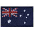 Parche de país hecho a mano bordado con bandera de Australia # 1