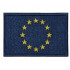 Flagge von Europa gestickter handgemachter Aufnäher zum Aufnähen