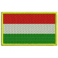 Ungarn Flagge bestickt aufgenähten handgefertigten Ärmel Patch Ungarn Flagge bestickt aufgenähten handgefertigten Ärmel Patch