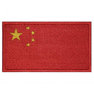 China-Flagge gesticktes aufgenähtes handgemachtes ursprüngliches hochwertiges Flecken # 2 China-Flagge gesticktes aufgenähtes handgemachtes ursprüngliches hochwertiges Flecken # 2