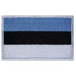 Estland Flagge gestickt handgemachte Land annähen Ärmel Patch # 4 Estland Flagge gestickt handgemachte Land annähen Ärmel Patch # 4