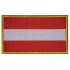 Drapeau de pays à la main à repasser à l'autriche Patch à broder à la main à la main à broder # 2