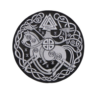 Odin Hauptgott in der germanischen Mythologie und in der nordischen Mythologie Aufnäher Odin Hauptgott in der germanischen Mythologie und in der nordischen Mythologie Aufnäher