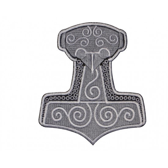 Patch de machine à coudre brodé Hammer de Mjolnir Thor # 2