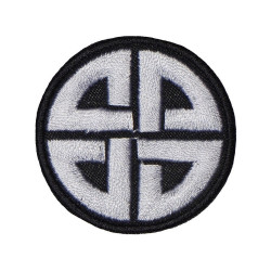 Viking Knot Protection Sign Sew-on Patch #1 Viking Knot Protection Sign Sew-on Patch #1