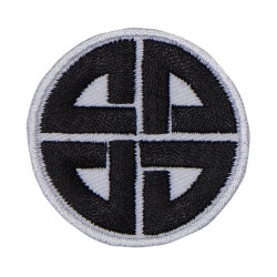 Viking Knot Protection Sign Sew-on Patch #1 Viking Knot Protection Sign Sew-on Patch #1